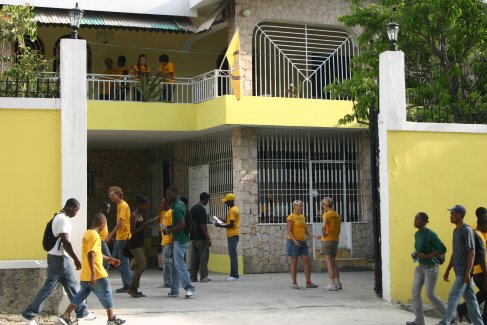 L’emplacement des ministres volontaires de Scientology à Haïti.